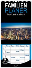 Familienplaner 2026 - Frankfurt am Main mit 5 Spalten (Wandkalender, 21 x 45 cm) CALVENDO