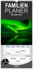 Familienplaner 2026 - Nordlichter mit 5 Spalten (Wandkalender, 21 x 45 cm) CALVENDO