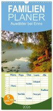 Familienplaner 2026 - Auwälder bei Enns mit 5 Spalten (Wandkalender, 21 x 45 cm) CALVENDO