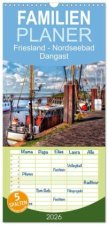 Familienplaner 2026 - Friesland - Nordseebad Dangast mit 5 Spalten (Wandkalender, 21 x 45 cm) CALVENDO