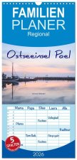 Familienplaner 2026 - Osteeinsel Poel mit 5 Spalten (Wandkalender, 21 x 45 cm) CALVENDO