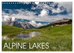 Alpine lakes on the Dolomites (Wall Calendar 2026 DIN A4 landscape), CALVENDO 12 Month Wall Calendar