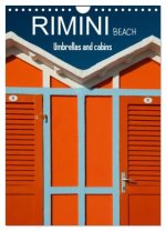 Rimini beach Umbrellas and cabins (Wall Calendar 2026 DIN A4 portrait), CALVENDO 12 Month Wall Calendar