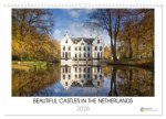 Beautiful castles in the Netherlands (Wall Calendar 2026 DIN A3 landscape), CALVENDO 12 Month Wall Calendar