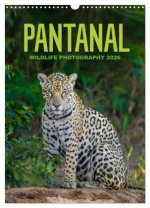 Pantanal Wildlife Photography (Wall Calendar 2026 DIN A3 portrait), CALVENDO 12 Month Wall Calendar