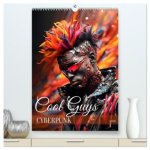 CYBERPUNK Cool guys (High Quality Premium Wall Calendar 2026 DIN A2 portrait),CALVENDO 12 Month Wall Calendar