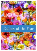 Colours of the Year (Desk Calendar 2026 DIN A5 portrait), CALVENDO 12 Month DeskCalendar