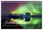 Iceland Aurora - Night Photography by Tony Prower (Desk Calendar 2026 DIN A5 landscape), CALVENDO 12 Month DeskCalendar
