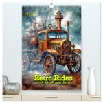 Retro Rides with Steam and Steel (High Quality Premium Wall Calendar 2026 DIN A2 portrait),CALVENDO 12 Month Wall Calendar