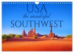 USA the wonderful Southwest (Wall Calendar 2026 DIN A4 landscape), CALVENDO 12 Month Wall Calendar