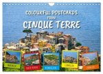 Colourful Postcards from Cinque Terre (Wall Calendar 2026 DIN A4 landscape), CALVENDO 12 Month Wall Calendar