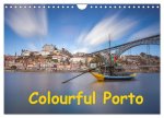 Colorful Porto (Wall Calendar 2026 DIN A4 landscape), CALVENDO 12 Month Wall Calendar