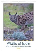 Wildlife of Spain (Wall Calendar 2026 DIN A3 portrait), CALVENDO 12 Month Wall Calendar