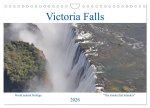 World natural heritage Victoria Falls - The smoke that thunders (Wall Calendar 2026 DIN A4 landscape), CALVENDO 12 Month Wall Calendar