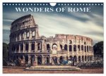 Wonders of Rome (Wall Calendar 2026 DIN A4 landscape), CALVENDO 12 Month Wall Calendar