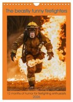 The beastly funny firefighters (Wall Calendar 2026 DIN A4 portrait), CALVENDO 12 Month Wall Calendar