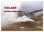 ICELAND pristine landscapes (Wall Calendar 2026 DIN A2 landscape), CALVENDO 12 Month Wall Calendar