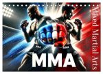 MMA - Mixed Martial Arts France (Calendrier de bureau 2026 DIN A5 vertical), CALVENDO calendrier mensuel