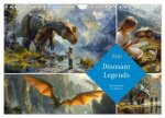 Dinosaur Legends (Wall Calendar 2026 DIN A4 landscape), CALVENDO 12 Month Wall Calendar