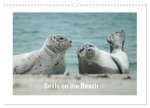 Seals on the Beach (Wall Calendar 2026 DIN A3 landscape), CALVENDO 12 Month Wall Calendar
