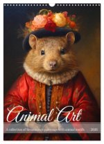 Animal Art - A collection of Renaissance paintings with animal motifs (Wall Calendar 2026 DIN A3 portrait), CALVENDO 12 Month Wall Calendar
