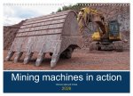 Mining machines in action - Various open-pit mines (Wall Calendar 2026 DIN A3 landscape), CALVENDO 12 Month Wall Calendar