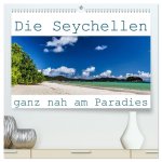 Die Seychellen - ganz nah am Paradies (hochwertiger Premium Wandkalender 2026 DIN A2 quer), Kunstdruck in Hochglanz