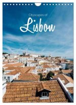 Cityscapes of Lisbon (Wall Calendar 2026 DIN A4 portrait), CALVENDO 12 Month Wall Calendar