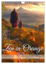 Zen in Orange (Wall Calendar 2026 DIN A4 portrait), CALVENDO 12 Month Wall Calendar