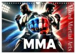 MMA - Mixed Martial Arts France (Calendrier mural 2026 DIN A4 vertical), CALVENDO calendrier mensuel
