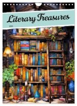 Literary Treasures (Wall Calendar 2026 DIN A4 portrait), CALVENDO 12 Month Wall Calendar