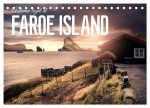 Autumn light at Faroe island (Desk Calendar 2026 DIN A5 landscape), CALVENDO 12 Month DeskCalendar