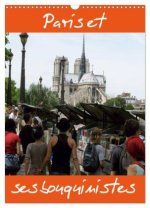 Paris et ses bouquinistes (Calendrier mural 2026 DIN A3 horizontal), CALVENDO calendrier mensuel