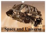 Space and Universe (Wall Calendar 2026 DIN A4 landscape), CALVENDO 12 Month Wall Calendar
