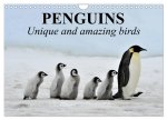 Penguins Unique and amazing birds (Wall Calendar 2026 DIN A4 landscape), CALVENDO 12 Month Wall Calendar