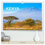 Kenya - a country like Africa (High Quality Premium Wall Calendar 2026 DIN A2 landscape),CALVENDO 12 Month Wall Calendar