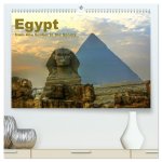 Egypt - from Abu Simbel to the Sphinx (High Quality Premium Wall Calendar 2026 DIN A2 landscape),CALVENDO 12 Month Wall Calendar
