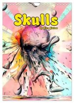 Skulls by Nico Bielow (Wall Calendar 2026 DIN A4 portrait), CALVENDO 12 Month Wall Calendar