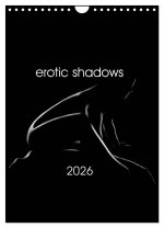 erotic shadows 2026 (Wall Calendar 2026 DIN A4 portrait), CALVENDO 12 Month Wall Calendar