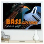 BASS GUITARS put into the spotlight (High Quality Premium Wall Calendar 2026 DIN A2 landscape),CALVENDO 12 Month Wall Calendar