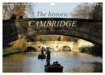 The historic Cambridge (Wall Calendar 2026 DIN A4 landscape), CALVENDO 12 Month Wall Calendar