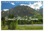 Romantic Places In Bavaria (Desk Calendar 2026 DIN A5 landscape), CALVENDO 12 Month DeskCalendar