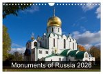 Monuments of Russia 2026 (Wall Calendar 2026 DIN A4 landscape), CALVENDO 12 Month Wall Calendar
