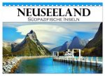 Neuseeland, Südpazifische Inseln (Tischkalender 2026 DIN A5 quer), CALVENDO Monatskalender