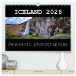 Iceland - Panoramic photographies (High Quality Premium Wall Calendar 2026 DIN A2 landscape),CALVENDO 12 Month Wall Calendar