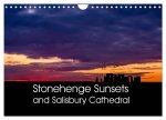 Stonehenge Sunsets & Salisbury Cathedral (Wall Calendar 2026 DIN A4 landscape), CALVENDO 12 Month Wall Calendar