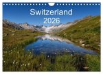 Switzerland Mountainscapes 2026 (Wall Calendar 2026 DIN A4 landscape), CALVENDO 12 Month Wall Calendar
