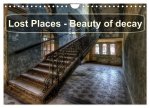 Lost Places - Beauty of decay (Wall Calendar 2026 DIN A4 landscape), CALVENDO 12 Month Wall Calendar