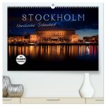 Stockholm - Nordische Schönheit (hochwertiger Premium Wandkalender 2026 DIN A2 quer), Kunstdruck in Hochglanz