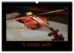 A violin only (Wall Calendar 2026 DIN A3 landscape), CALVENDO 12 Month Wall Calendar